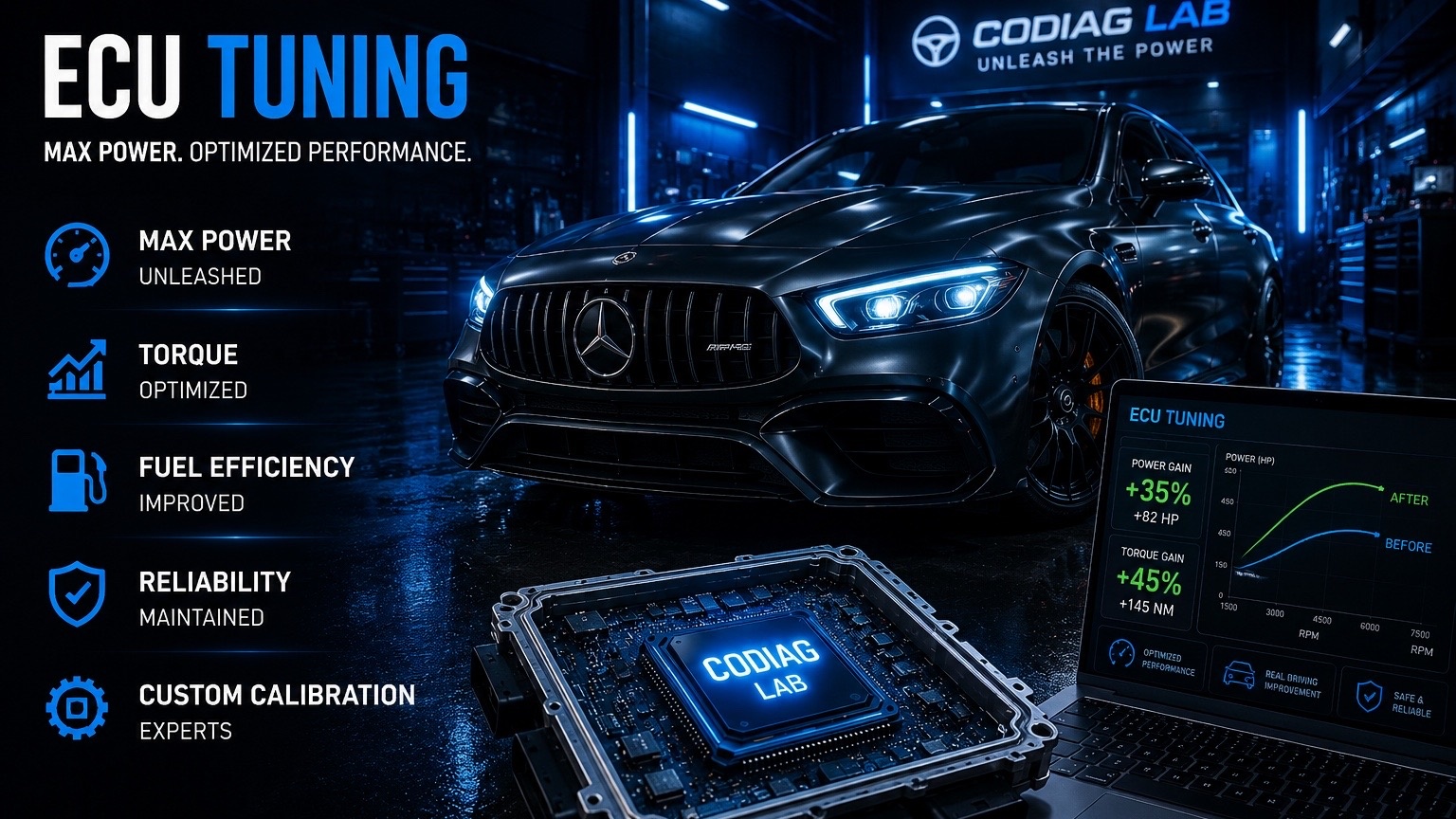 ECU Tuning Performance Karte