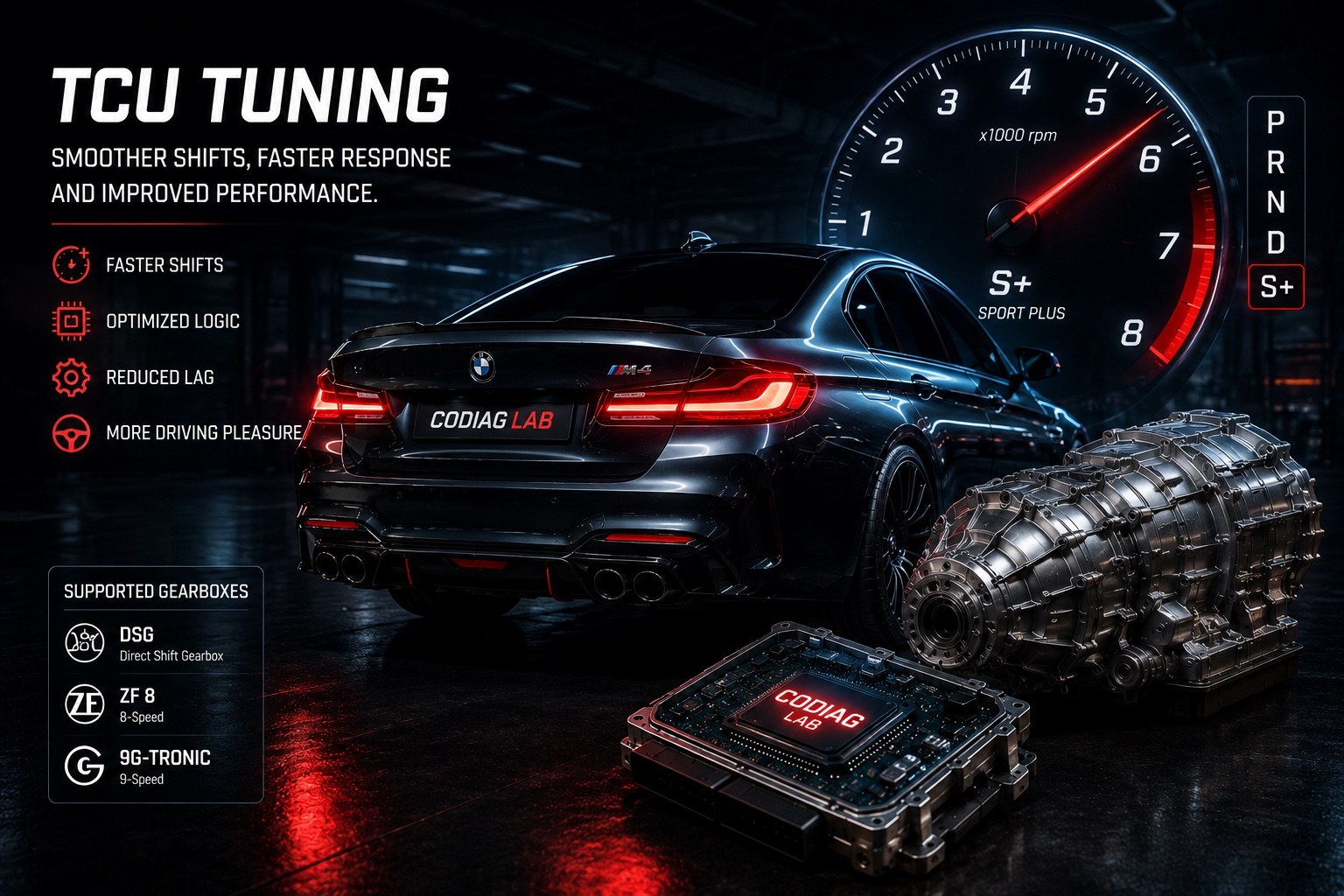 TCU Tuning Performance Karte